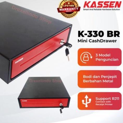 Cash drawer laci kasir KASSEN K330 K-330 BR