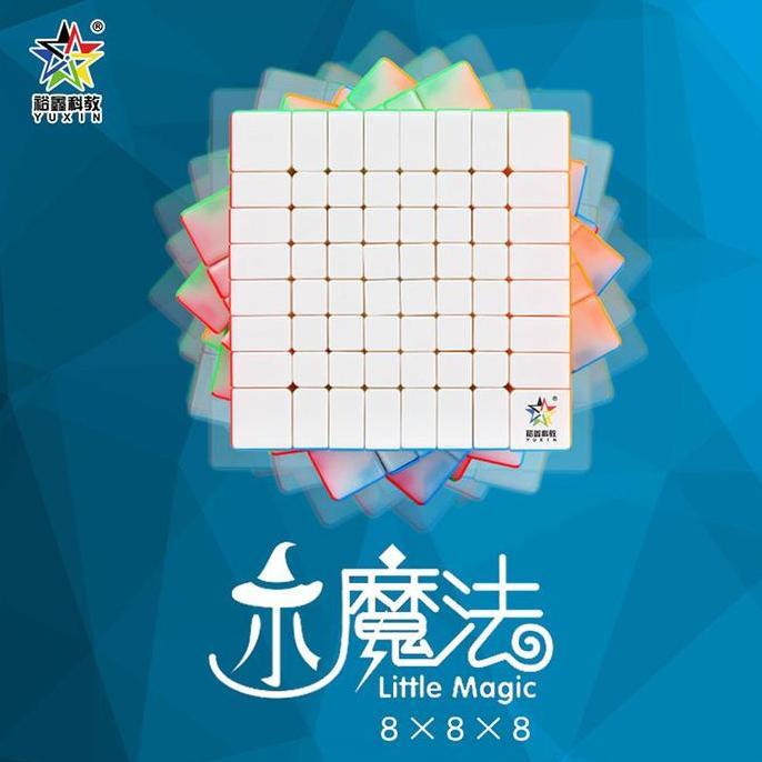 Magic Cube Yuxin Little Magic 8x8 Puzzle Kubus Stickerless 8x8x8 Original