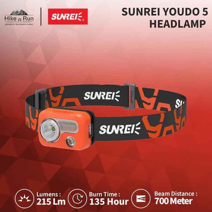 Bestone- Sunrei Headlamp YOUDO 5 Orange