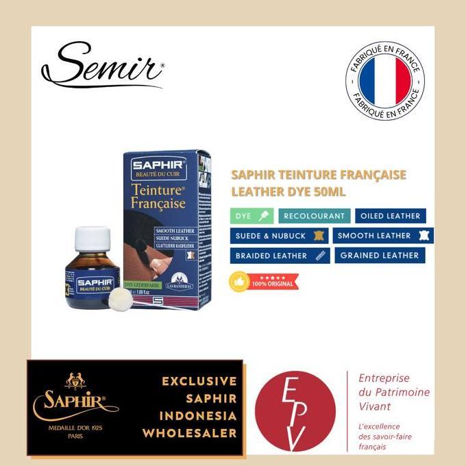 Saphir Teinture Francaise Leather Dye 50ml - SEMIR