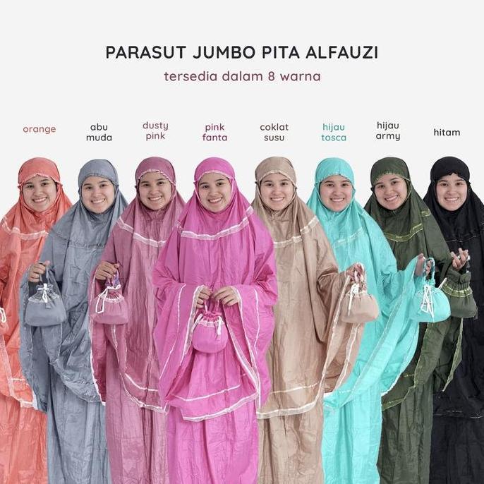 Mukena parasut Loufie