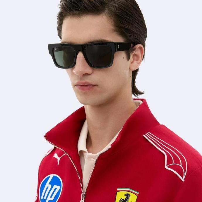 Kacamata RayBan RB2217M F601/87 Scuderia Ferrari Lens Dark Green Orinal