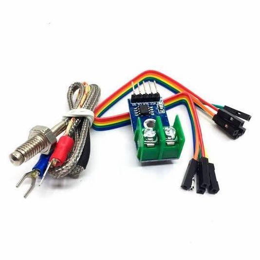 K Type Thermocouple Sensor MAX6675 MAx 6675 High Temparatur Suhu Modul