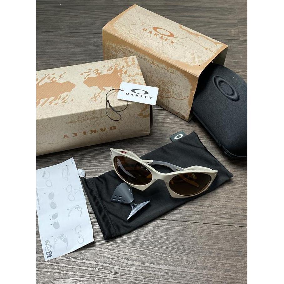 Ready Oakley Plantaris Sand Frame Brown Prizm Lens Orinal