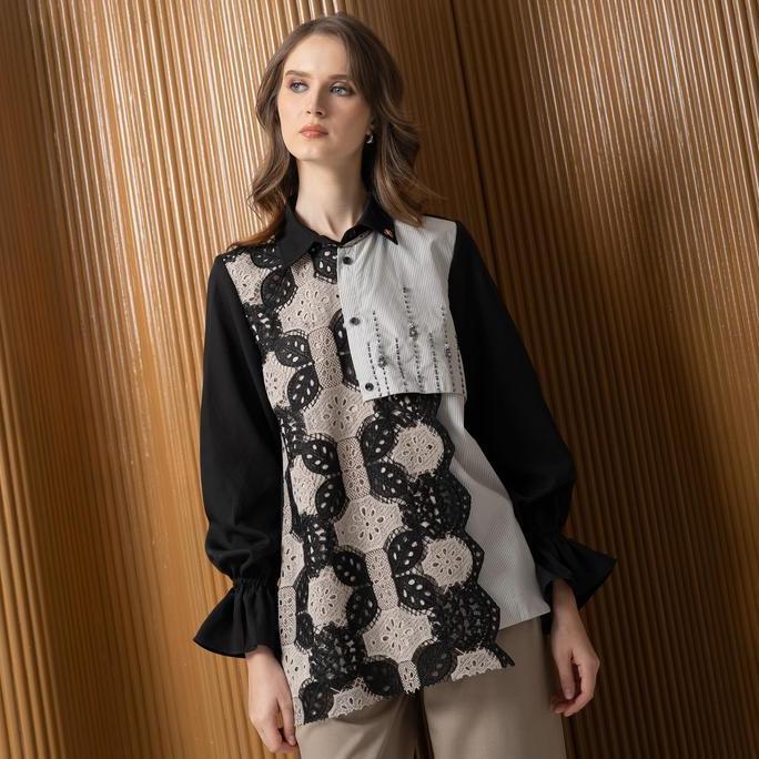 VAIA Atelier - Atasan Kemeja Wanita Varuna