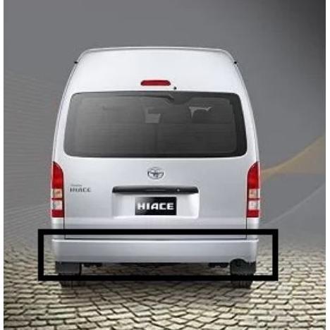 BUMPER BEMPER BELAKANG HIACE 2005 2014 18 COMMUTER