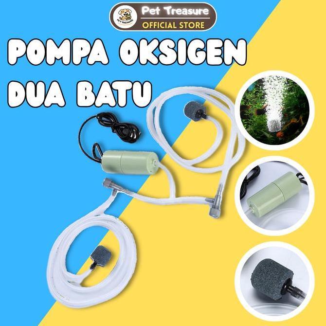 Syamdevit.Id Pompa Oksigen Ikan Usb Isi Ulang Pompa Udara Elektrik Untuk Akuarium Aerator Ikan Pompa
