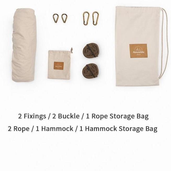 HAMMOCK CANVAS NATUREHIKE NH20DC001 AYUNAN CAMPING OUTDOOR WATERPROOF