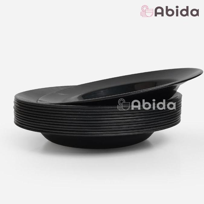 Termurah  Abida 1 Lusin Piring Melamin 10 Inch Piring Makan Lusinan Grosir G110