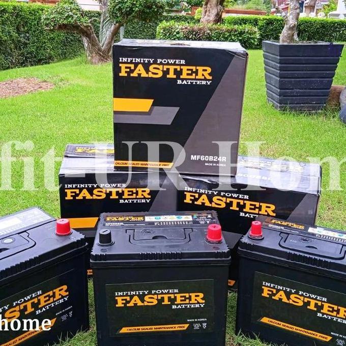 AKI KERING MOBIL FASTER MF 60B24R/NS60, 60B24L/NS60L, 60B24LS/NS60LS ORIGINAL DAN TERPERCAYA