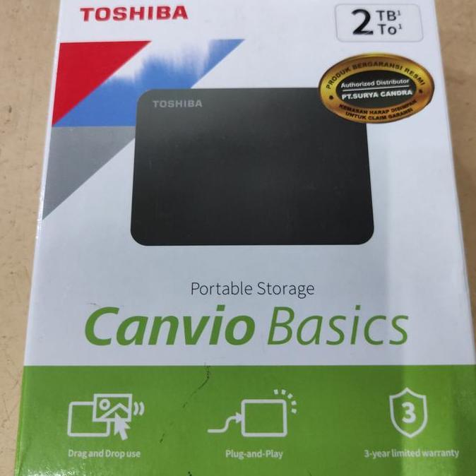 TERMURAH - Hdd external toshiba 2tb