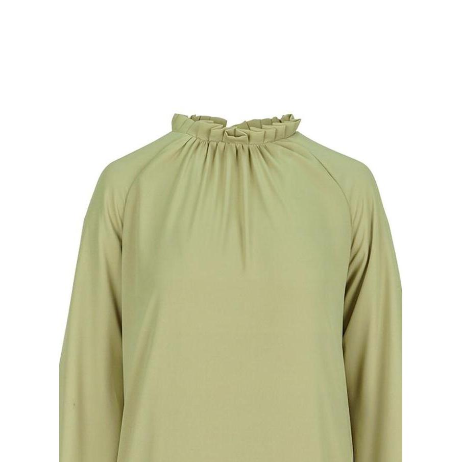 Benang Jarum - Herleva Raglan Blouse - Olive Green