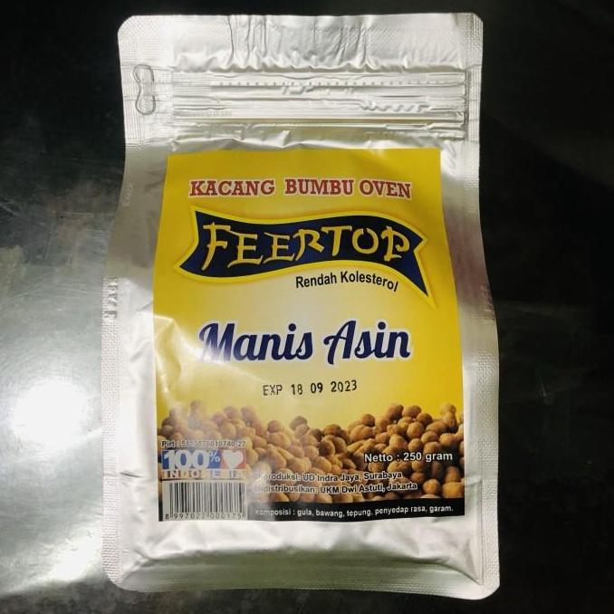 Bestone- Kacang Bumbu Oven ' Feertop ' (Camilan Kacang Enak)