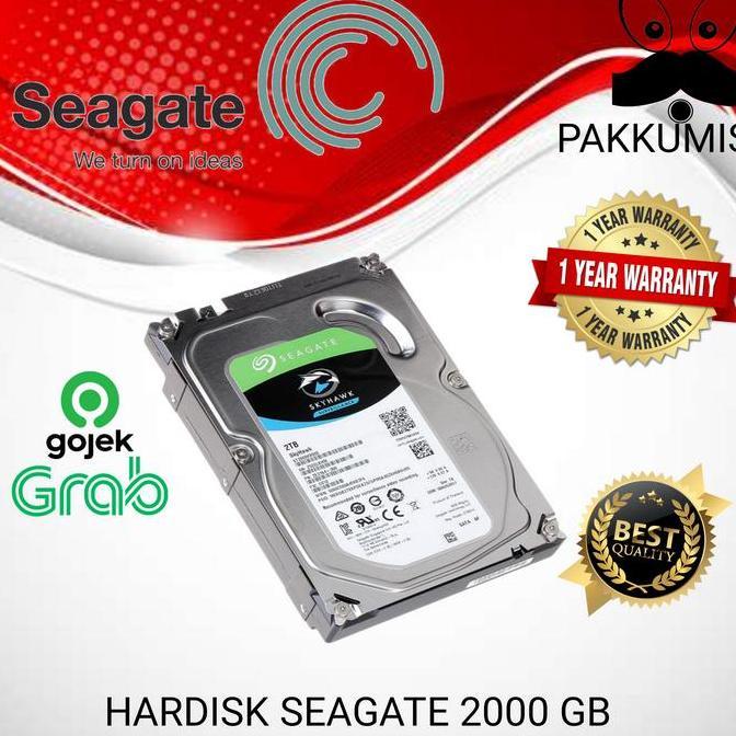 TERBARU - HARDISK SEAGATE 2000GB/ 2TB COCOK BUAT CCTV