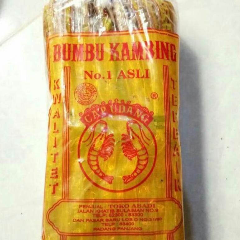 cap udang bumbu kambing cap udang gulai bumbu gulai cap udang bumbu cap udang sachet isi 20 pcs