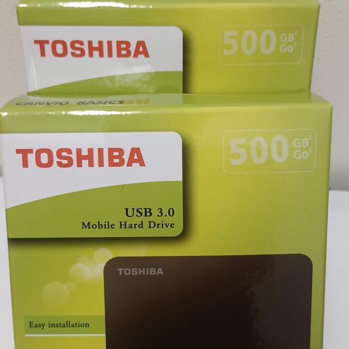 HARDISK EXTERNAL 500 GB TOSHIBA 2,5 inchi