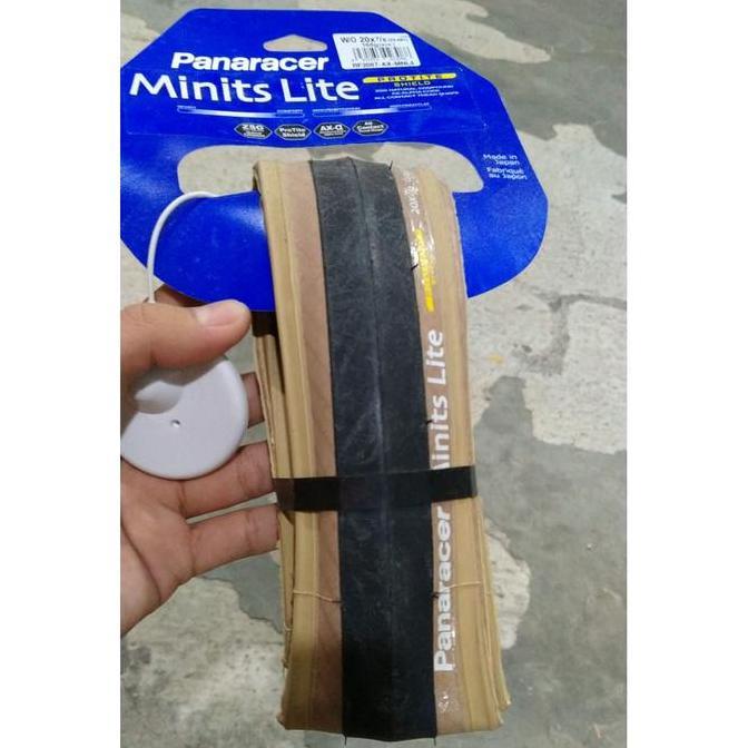 Promo Ban Panaracer Minits Lite Tire (207/8 / 23-451) Black Amber Diskon