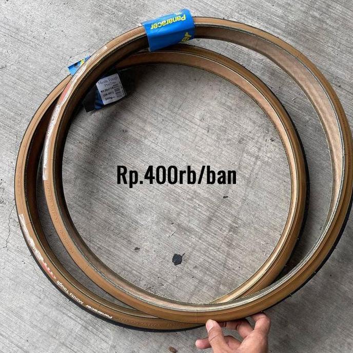 Promo Ban Panaracer Minits Tough (20x7/8 / 23-451) Black Brown Diskon