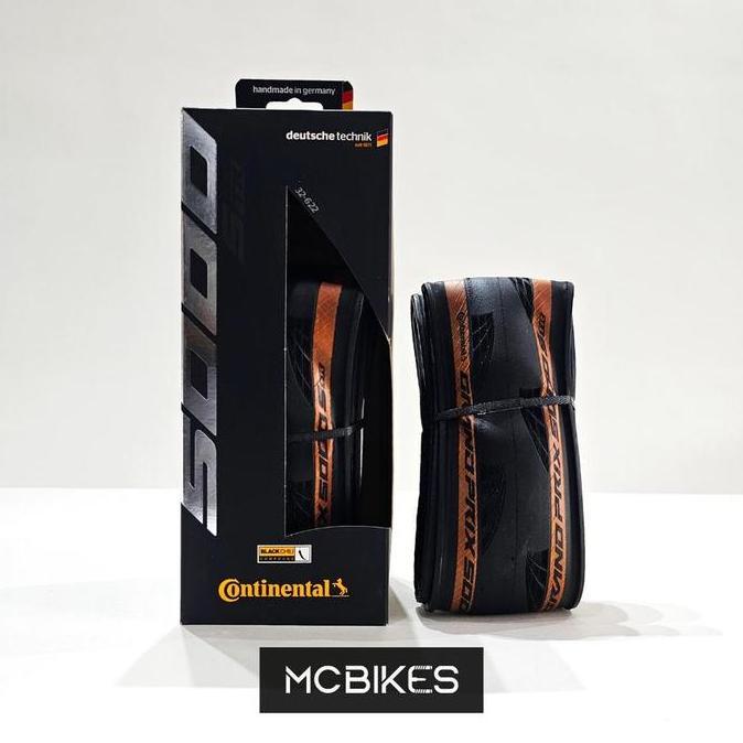 Promo Ban Luar Continental GP5000 S TR 700x32 Tubeless Ready - Black / Transparent Diskon