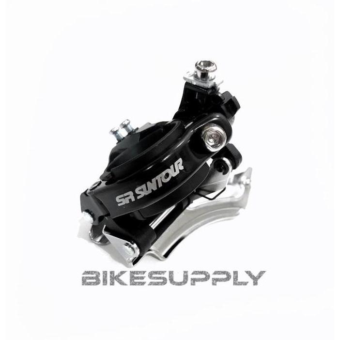 Promo Front Derailleur FD Sepeda Merk SR Suntour 3 Speed Diameter Clamp 31.8 mm Tarikan Atas Bawah D
