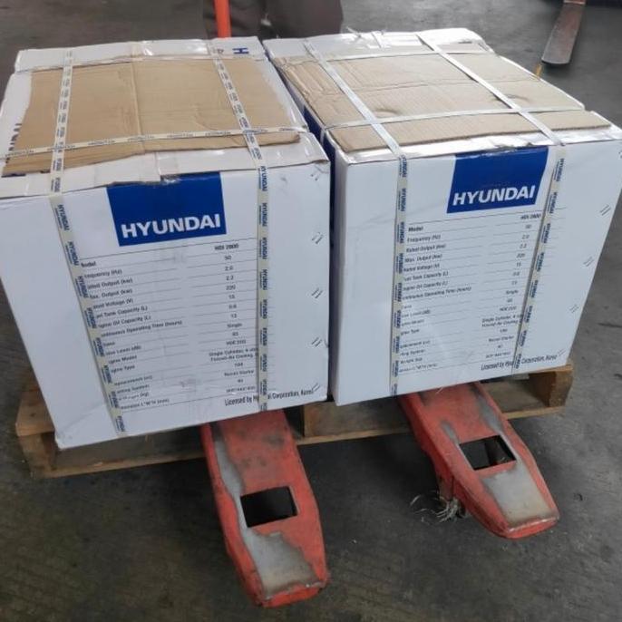 cusss order] Genset Portable HYUNDAI HDG 2800 Mesin Genset Bensin