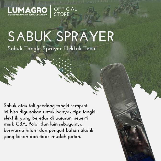Gaerdenpic- Sabuk Sprayer Elektrik Bahan Tebal Tali Gendong Tangki Semprot 16L Cba Polar 16 Liter Hi