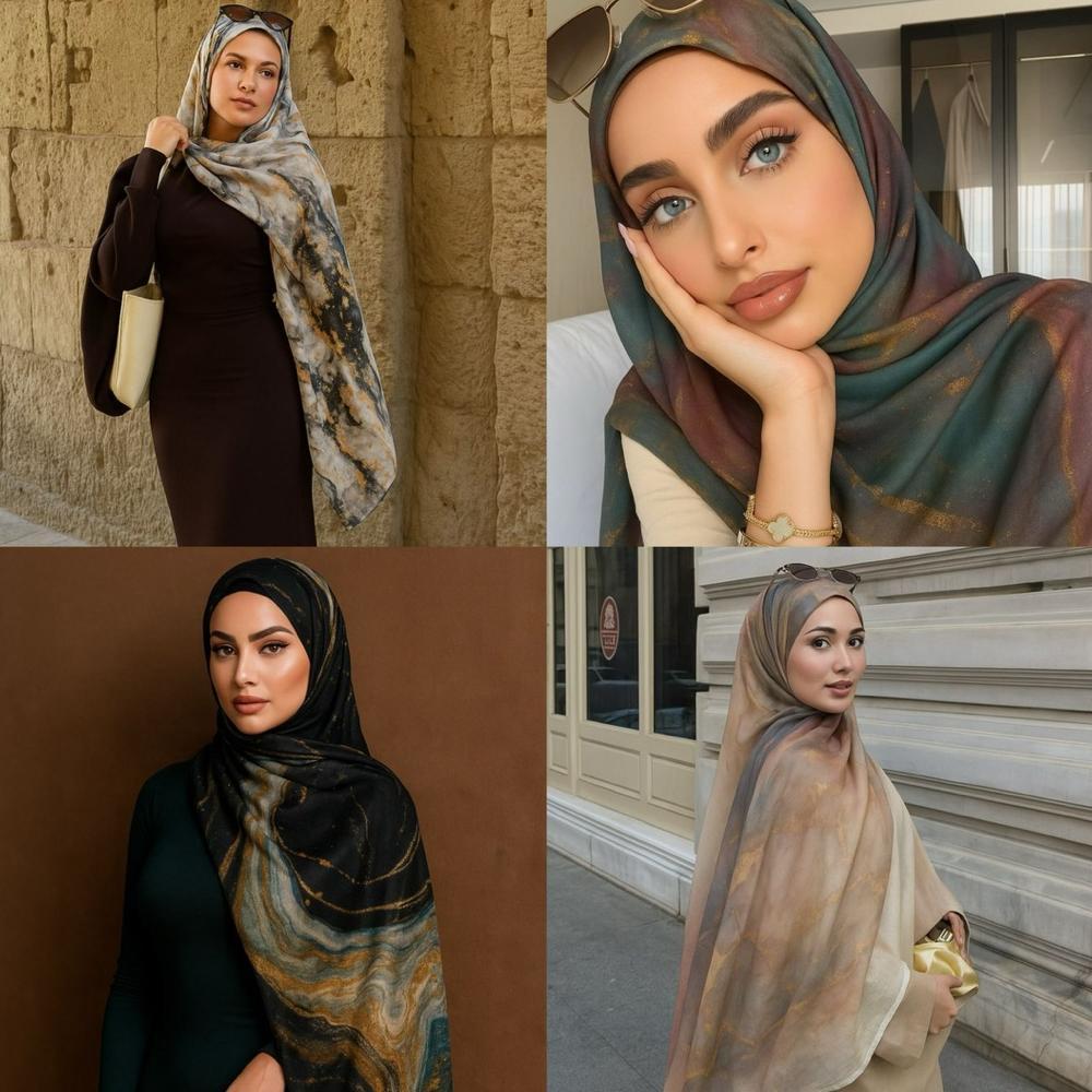 Zahira hijab  /  pashmina with premium quality moeslem woman