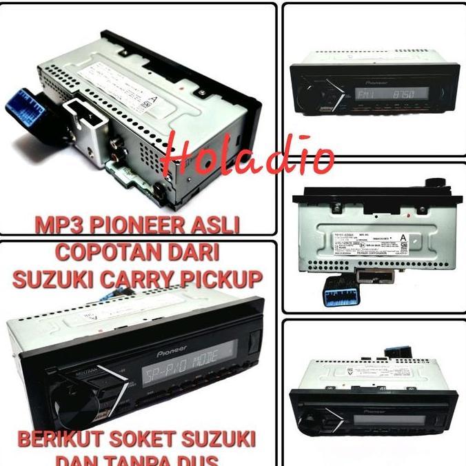 Head Unit Tape Mobil Single Din Mp3 Pioneer Original Copotan Dari Mobil Suzuki Carry Pickup Hemat