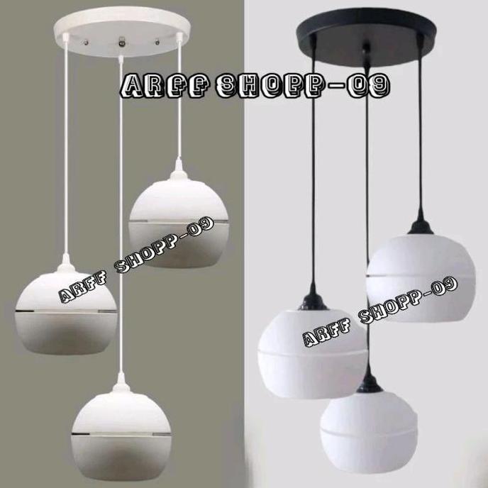 LAMPU HIAS LAMPU GANTUNG MINIMALIS PVC Besi