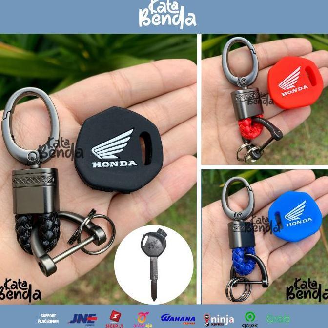 Promo Sarung Kunci Motor Honda Beat Scoopy Vario Supra dll + Gantungan Kunci Diskon