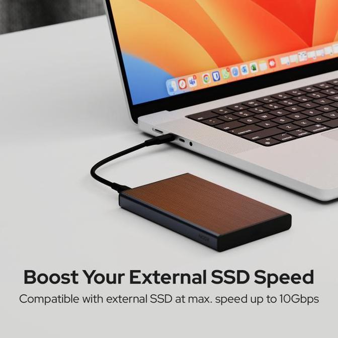 Daptorti- Nodx Kabel Usb-C 3.2 Gen2 10 Gbps (30Cm)