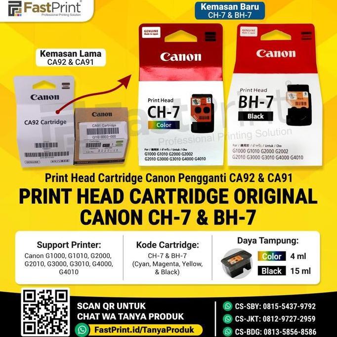 Print Head Cartridge Canon CA92 Color Canon G1000 G2000 G3000 G4000