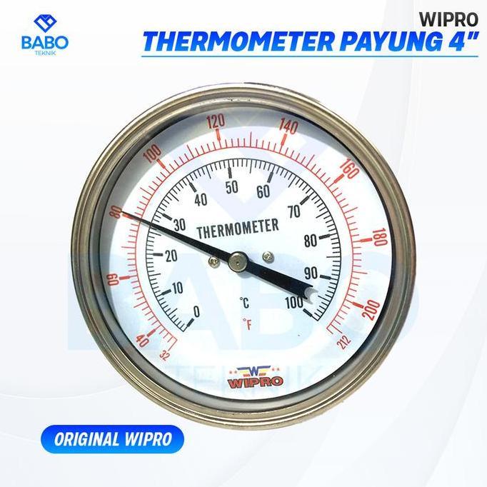 WIPRO Thermometer Payung 4 inch / Thermometer Bimetal Payung
