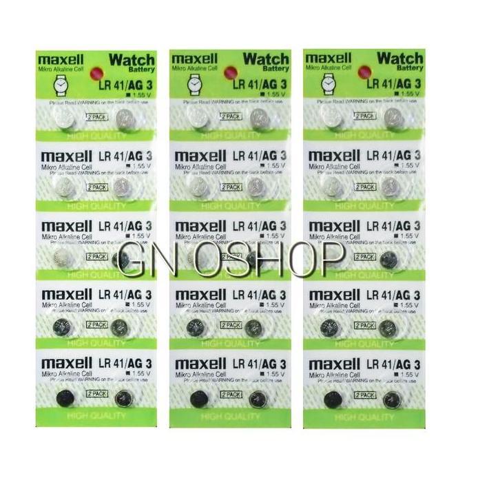 Batere Jam LR41 Baterai Jam AG3 AG-3 Baterei Jam SR41 Batre Jam LR192 L736F LR 41 AG 3 SR 41 192 L 7