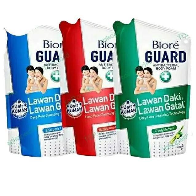 Bersih- Sabun Mandi Cair Biore Body Wash Refill 800Ml Varian Lengkap Deo Protect Anti Bakteri Origin