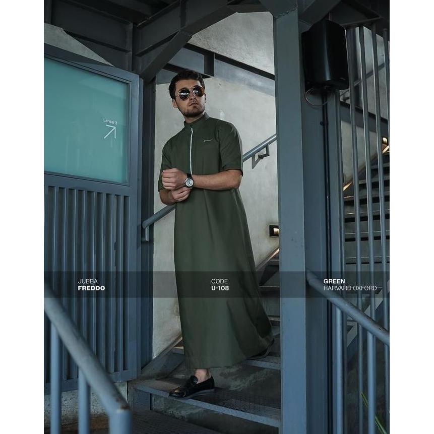 Ready SAMASE Jubba Freddo U108 Jubah Pria Dewasa Lengan Pendek