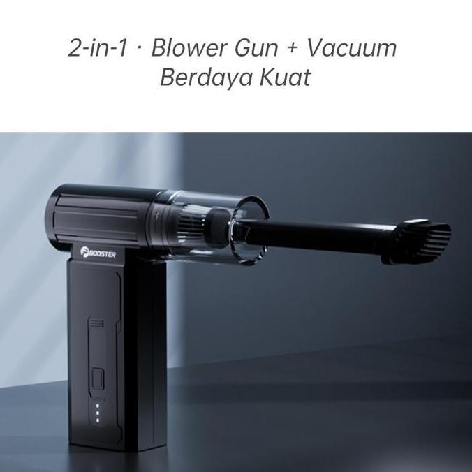 Instancodbisa- Booster W01 Mini Turbo Jet Fan Usb Rechargeable Turbo Blower Fan, Motor Tanpa Sikat 1