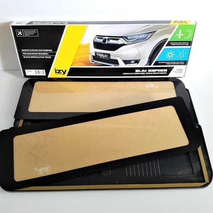 dudukan/tatakan plat nomor acrylic izy mobil agya/ayla