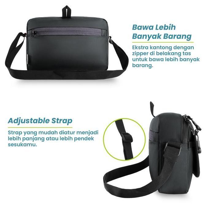 Tampilgayar- Torch Tas Selempang - Sling Bag Jixi Mini Pouch