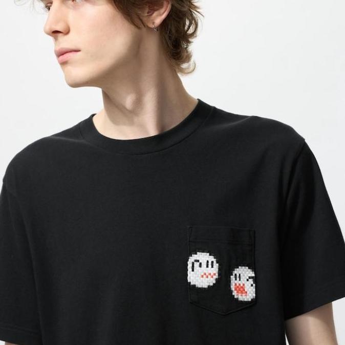 Kaos UT Archive Super Mario Lengan Pendek Nintendo Mario Bros Tshirt UNIQLO XXL 3XL Orinal Jastip