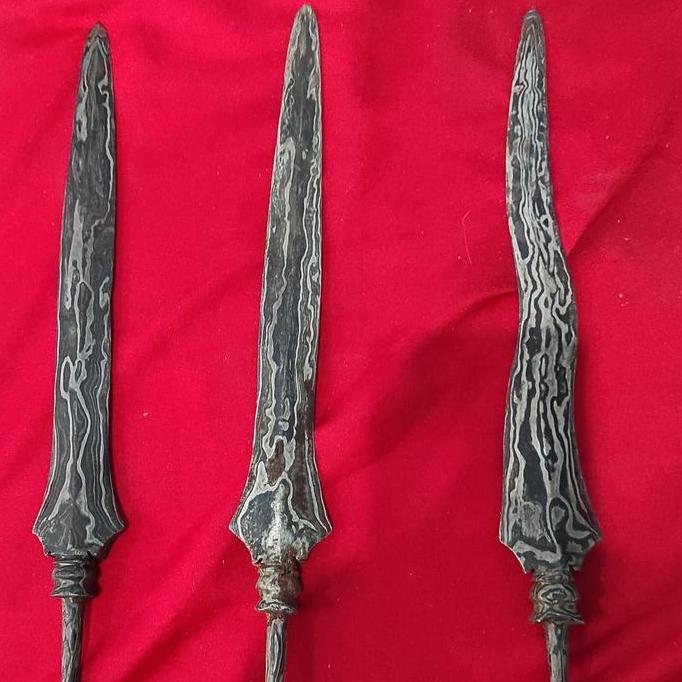 HOT SALE Bilah Tombak Keris asli tempa BISA GRAB