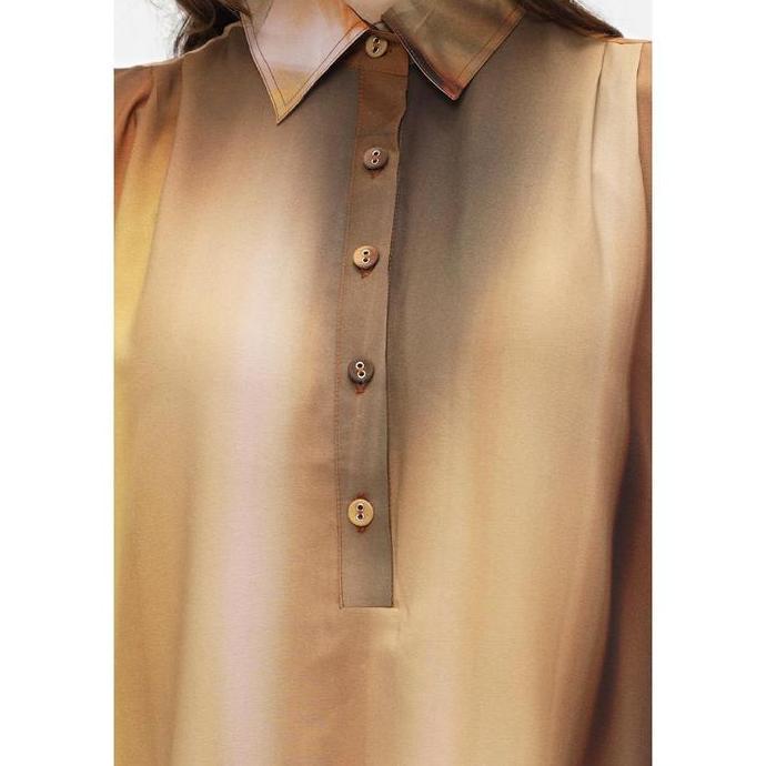 Tunik Abtrack Brown By Brilliant Girl