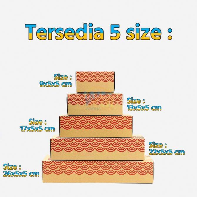 Thebest- Dus Box Dimsum Panjang  / Dimsum Box / Kotak Dimsum Laminasi / Dus Dimsum Motif / Wadah Dim