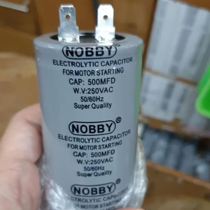 Kapasitor Starting 500 MFD 250Vac Nobby