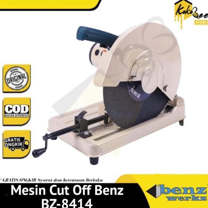 Mesin potong besi 14 inch - cut off Benz gerinda duduk besi mesin gergaji potong besi 14" mesin cut 