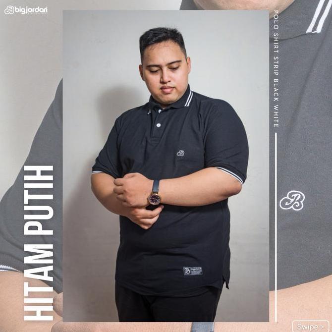 Baju kaos kemeja kerah pria jumbo bsize 3XL 4XL 5XL 6XL 7XL 8XL new