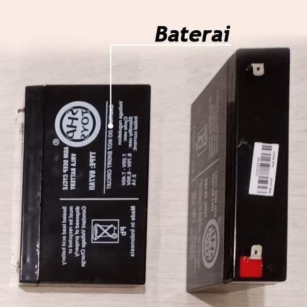 Baterai Mobil Aki Volta by SHP Toys