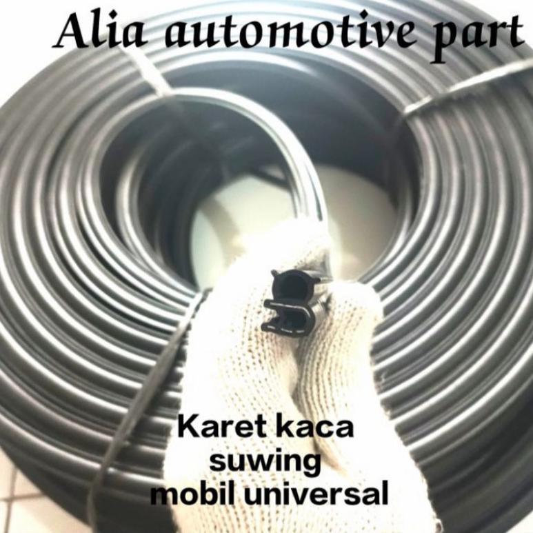;&;&;&;&] Karet Kaca Samping Belakang Mobil Universal