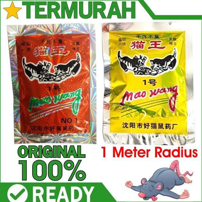 =+=+=+] COD Racun Tikus Mao Wang 100% Asli Beras Merah Di Jamin Ampuh maowang Cara paling cepat meny