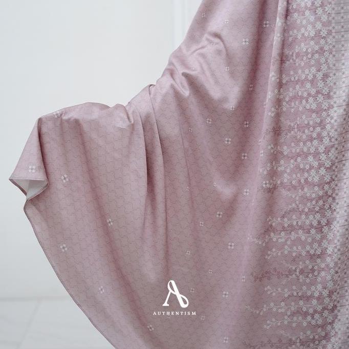 Authentism Id | Fathiyya Prayer Set - Mukena Dewasa Motif Floral Silky Premium